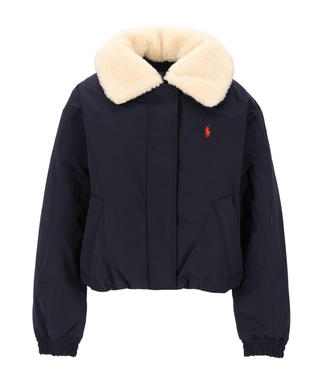 POLO RALPH LAUREN Синий полиэстеровый пуховик, фото 1