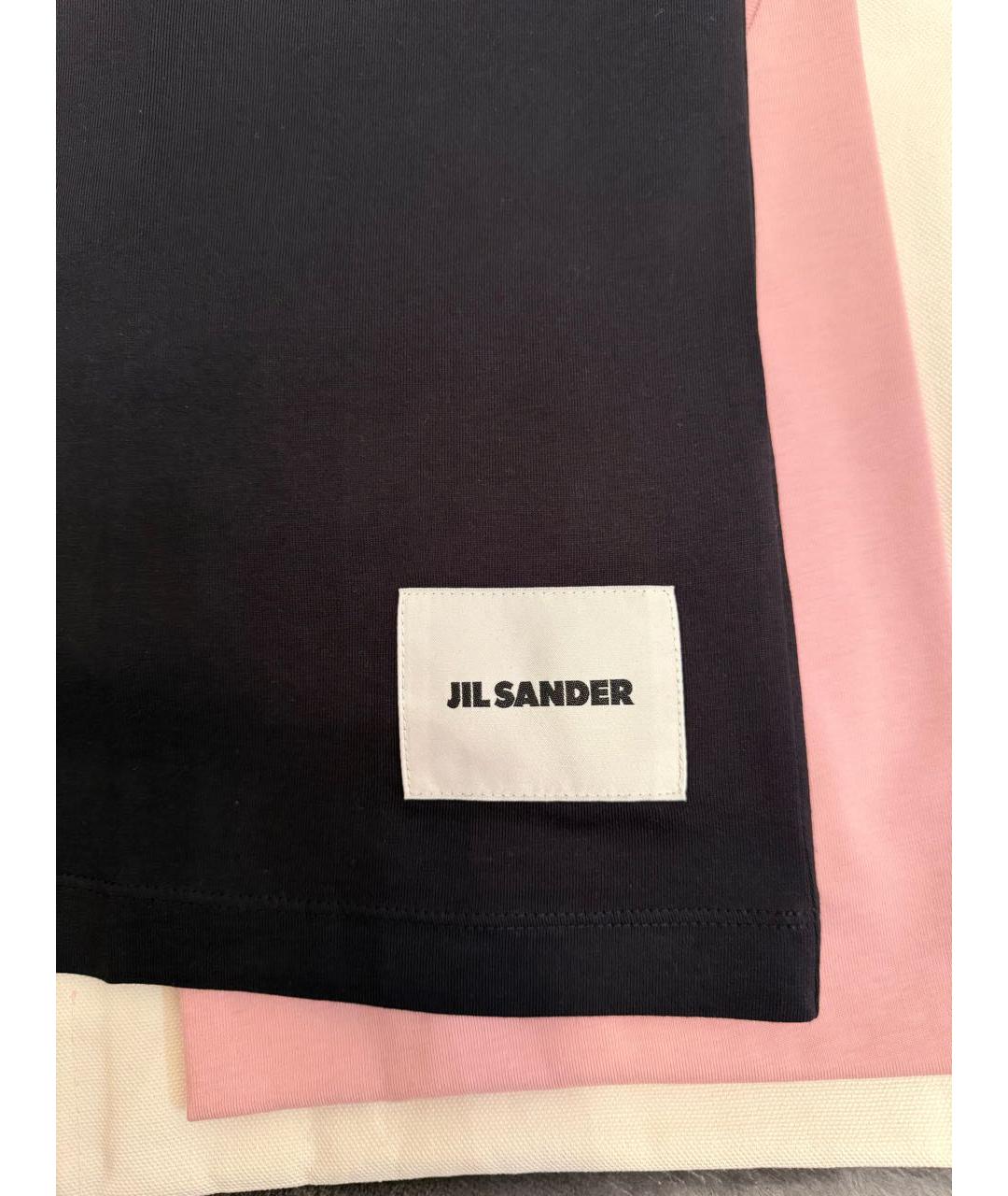 JIL SANDER Хлопковая футболка, фото 4