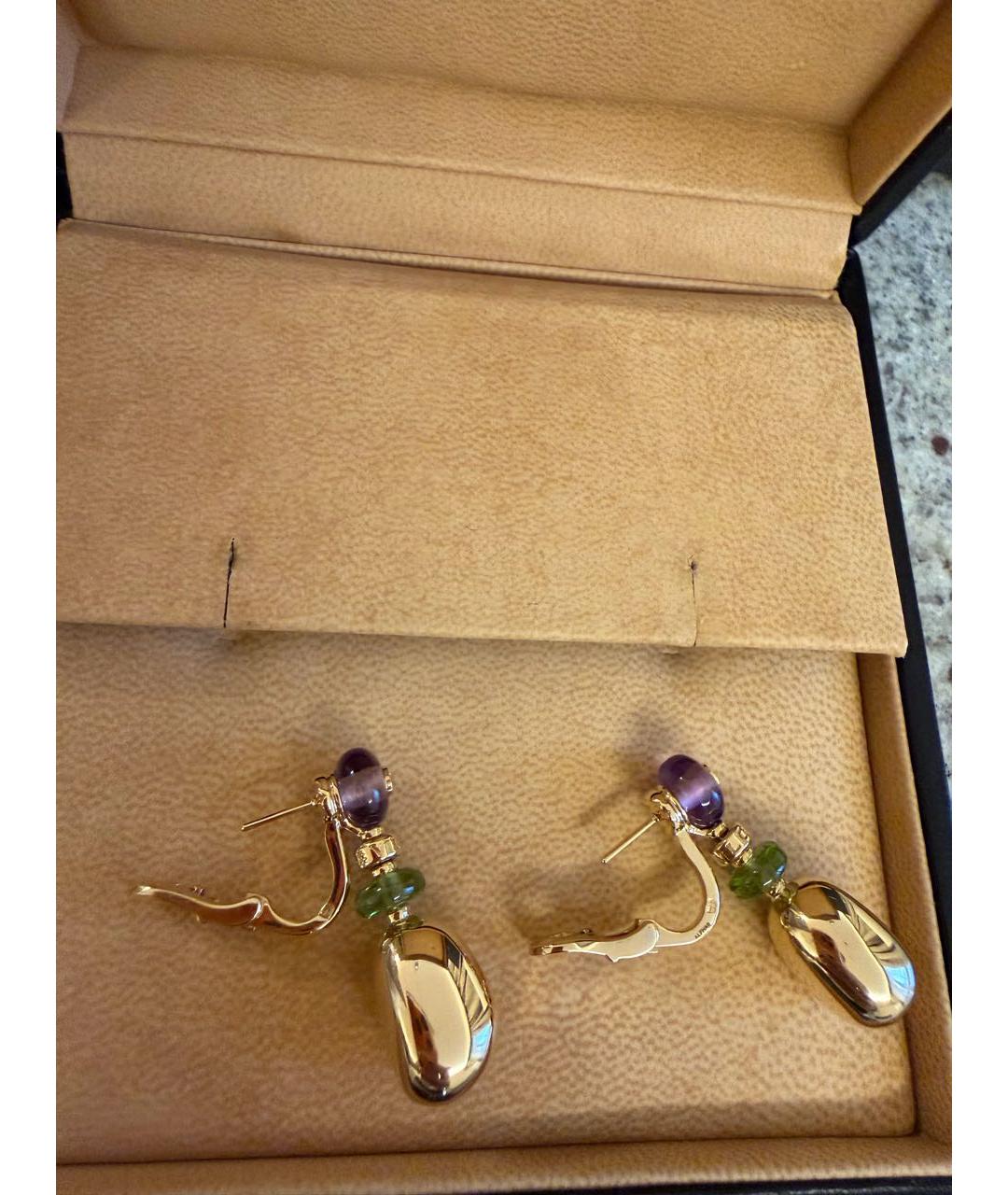 BVLGARI Золотые серьги из желтого золота, фото 5