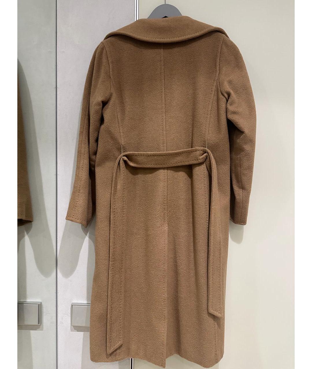 'S MAX MARA Бежевое шерстяное пальто, фото 2