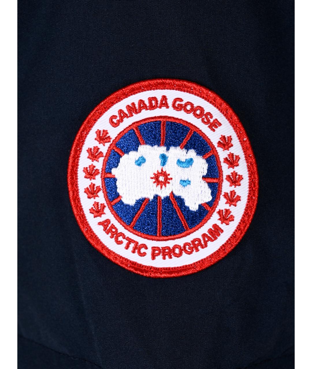 CANADA GOOSE Синяя полиэстеровая куртка, фото 3