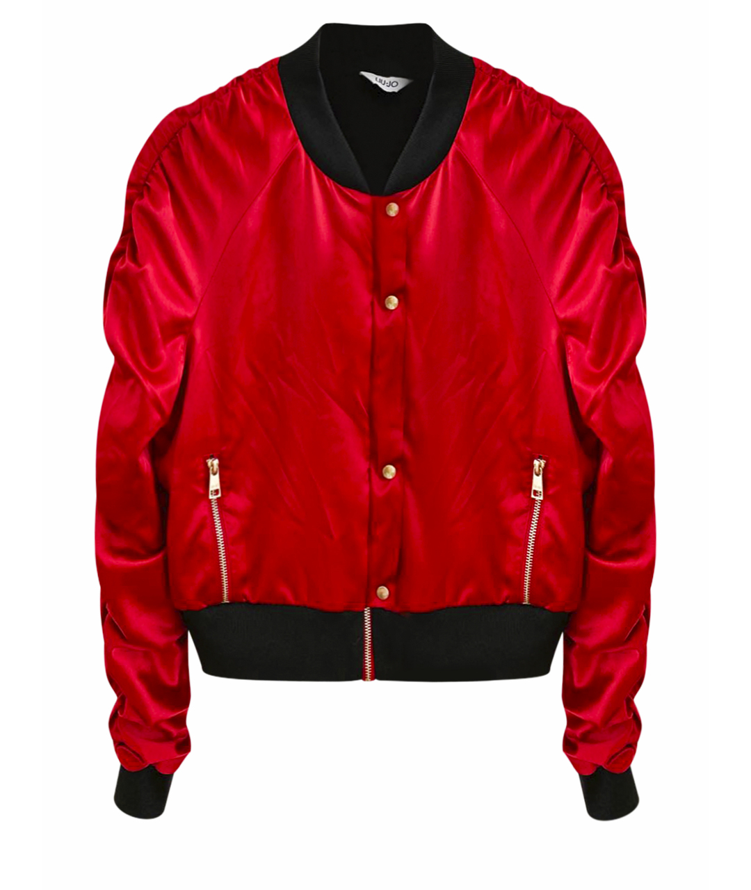 LIU JO Красная полиэстеровая куртка, фото 1