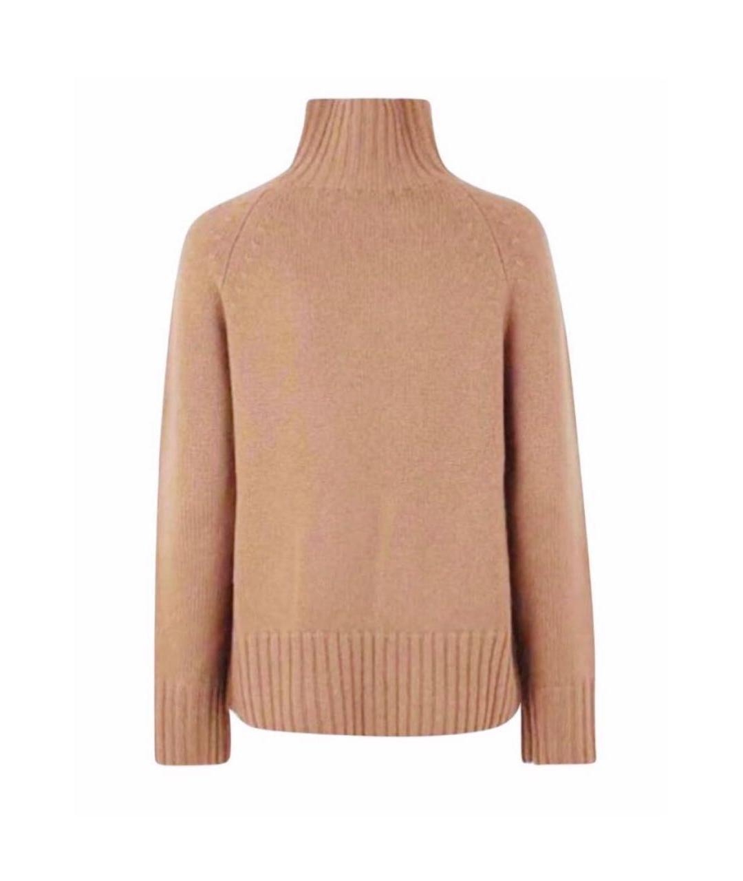 MAX MARA Бежевый шерстяной джемпер / свитер, фото 1