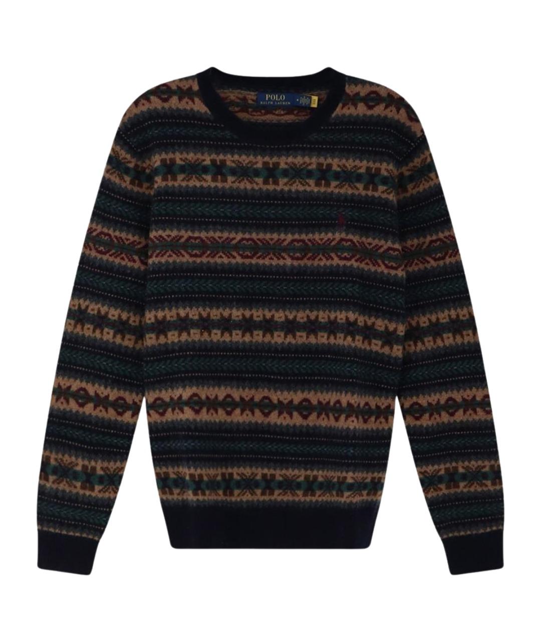 POLO RALPH LAUREN Мульти шерстяной джемпер / свитер, фото 1