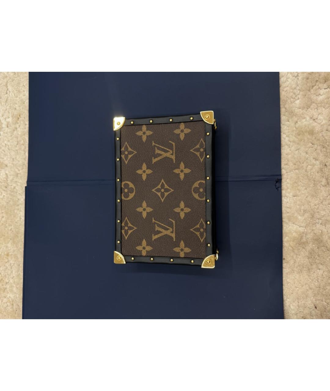 LOUIS VUITTON Коричневая шкатулка, фото 9