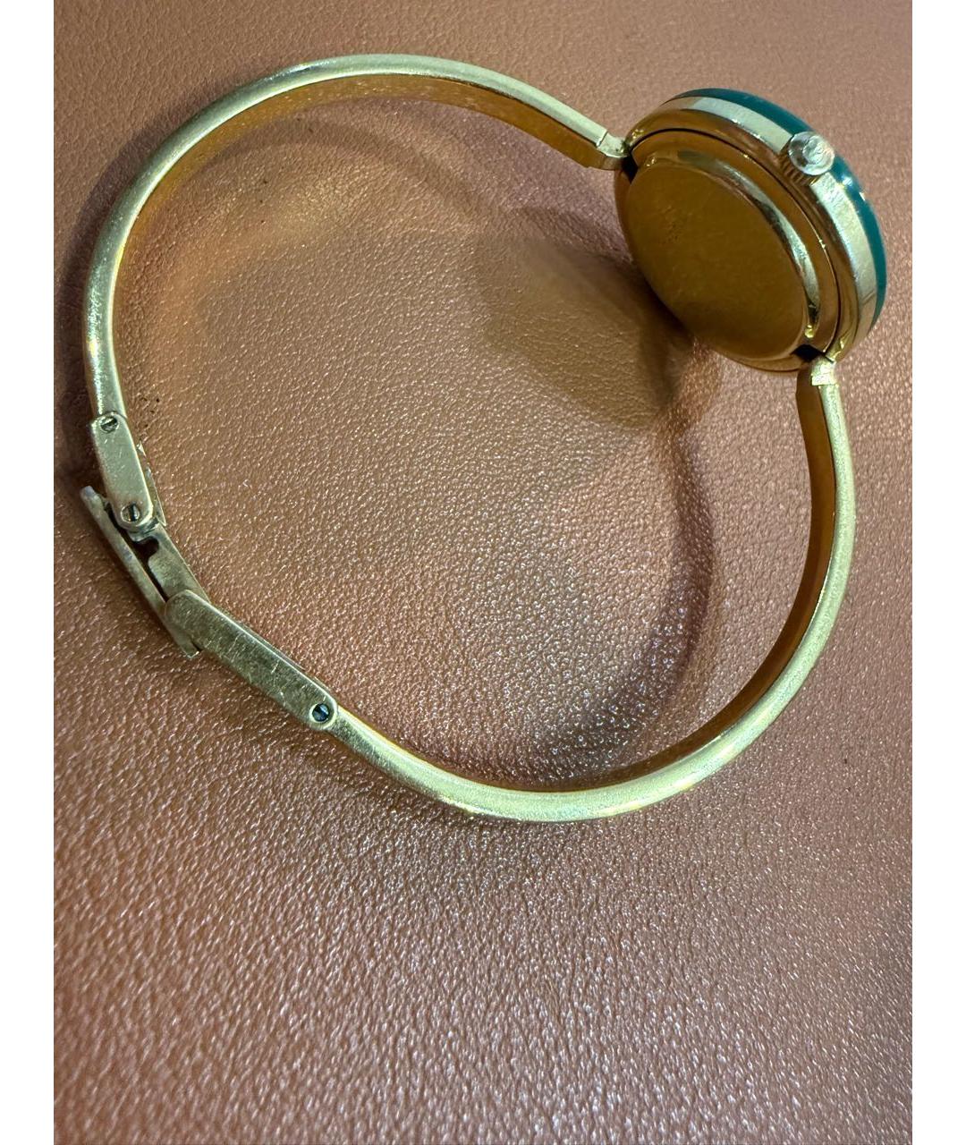 GUCCI Золотые часы, фото 3