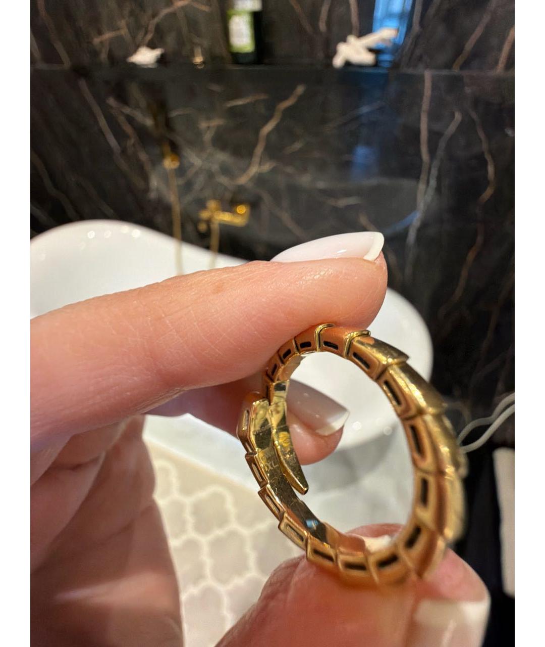 BVLGARI Золотое кольцо из желтого золота, фото 3