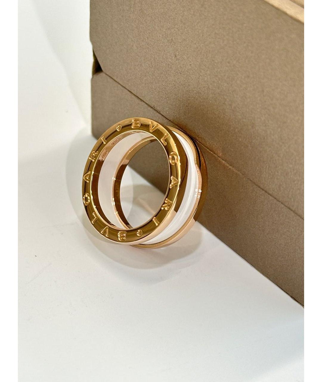 BVLGARI Золотое кольцо из розового золота, фото 4