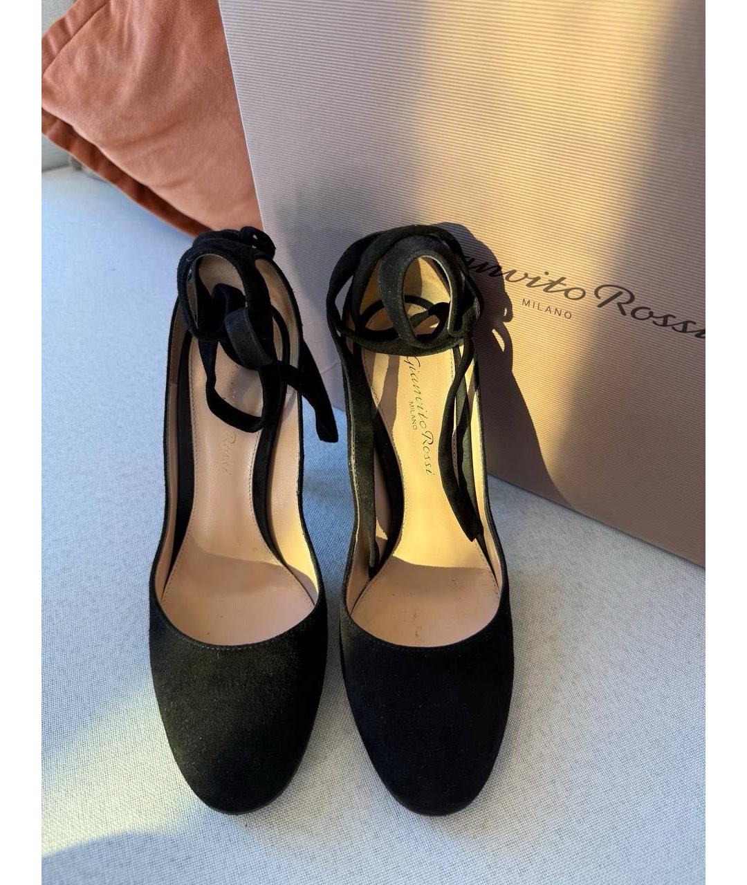 GIANVITO ROSSI Черные туфли, фото 2