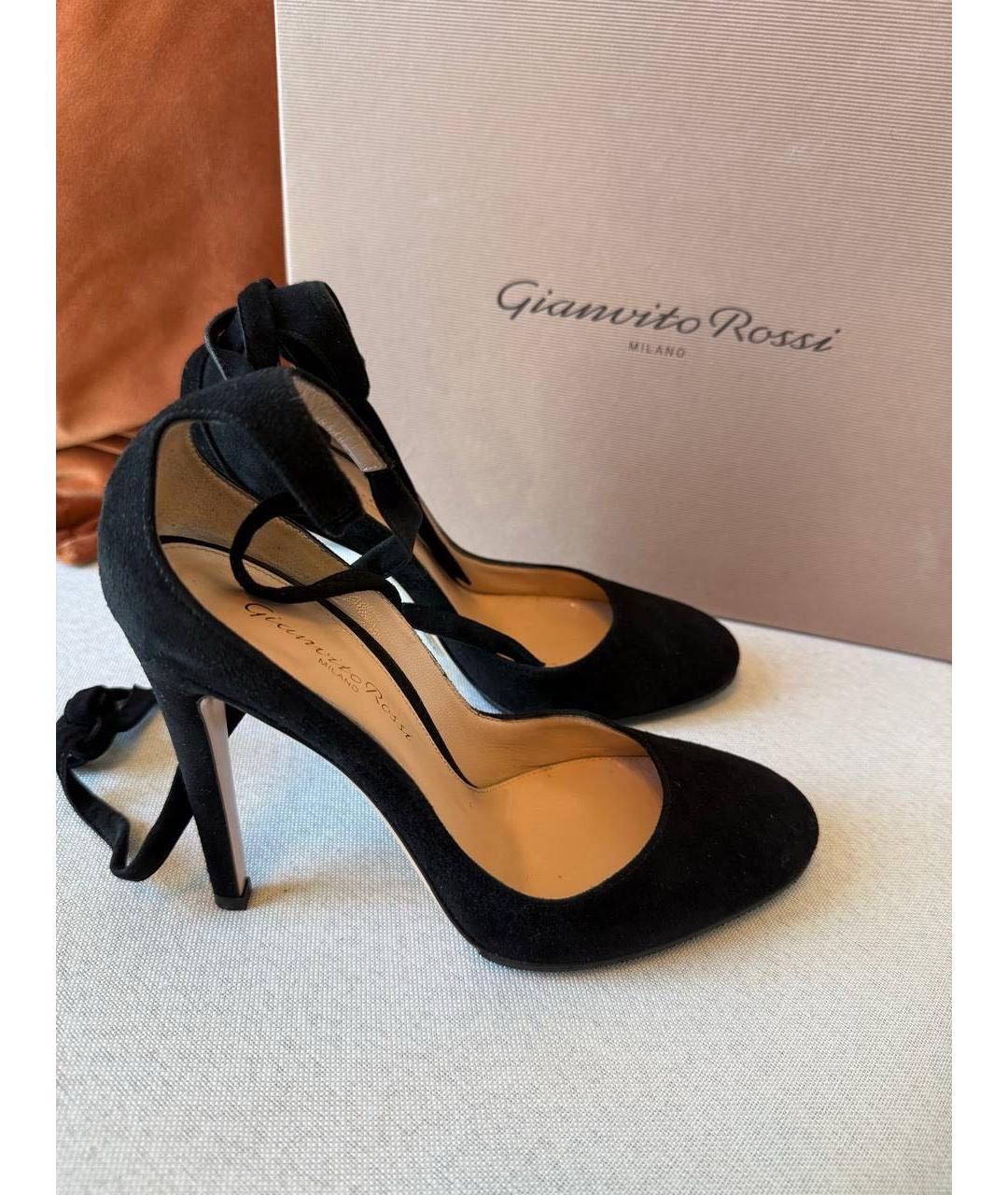 GIANVITO ROSSI Черные туфли, фото 9