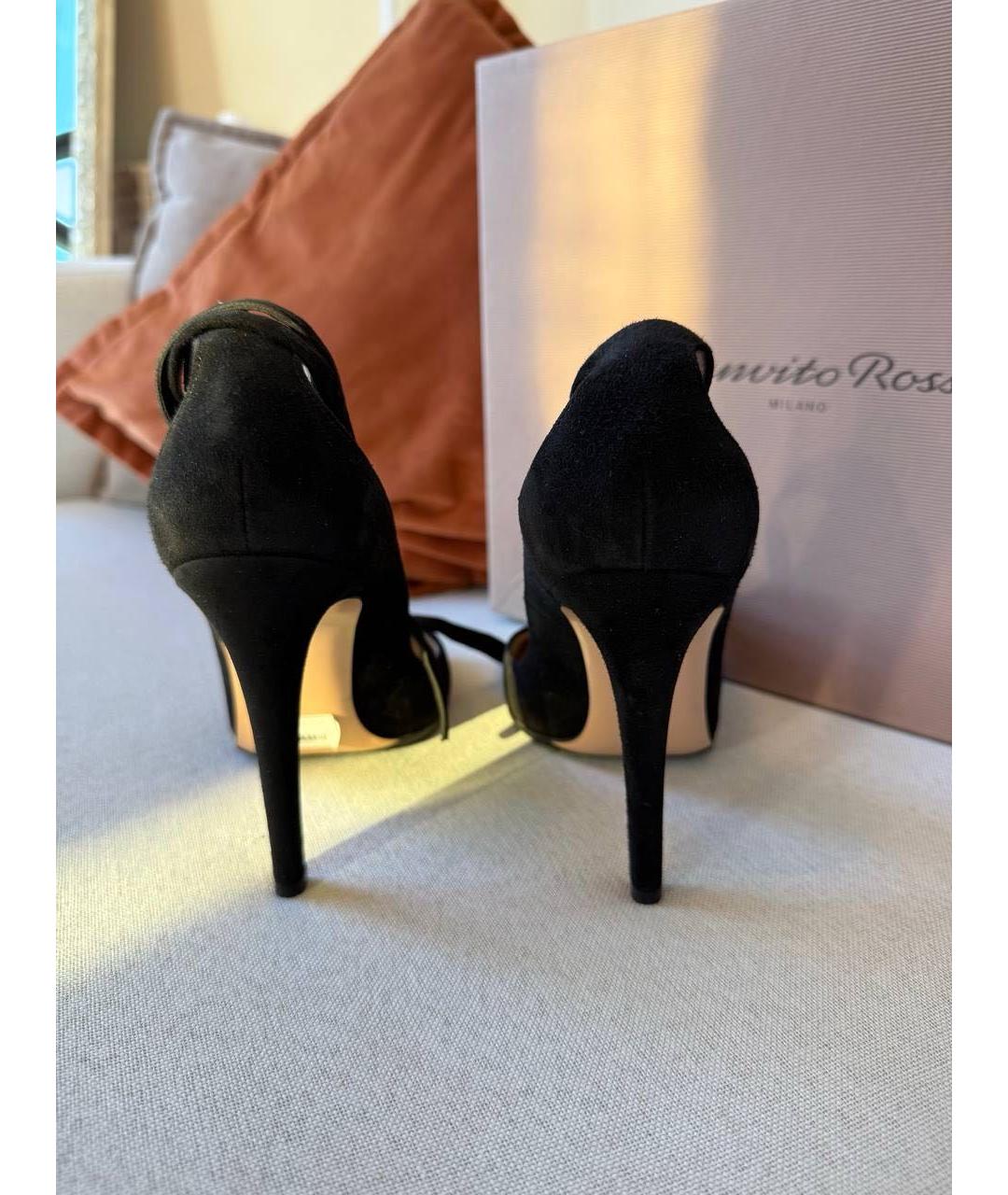 GIANVITO ROSSI Черные туфли, фото 3