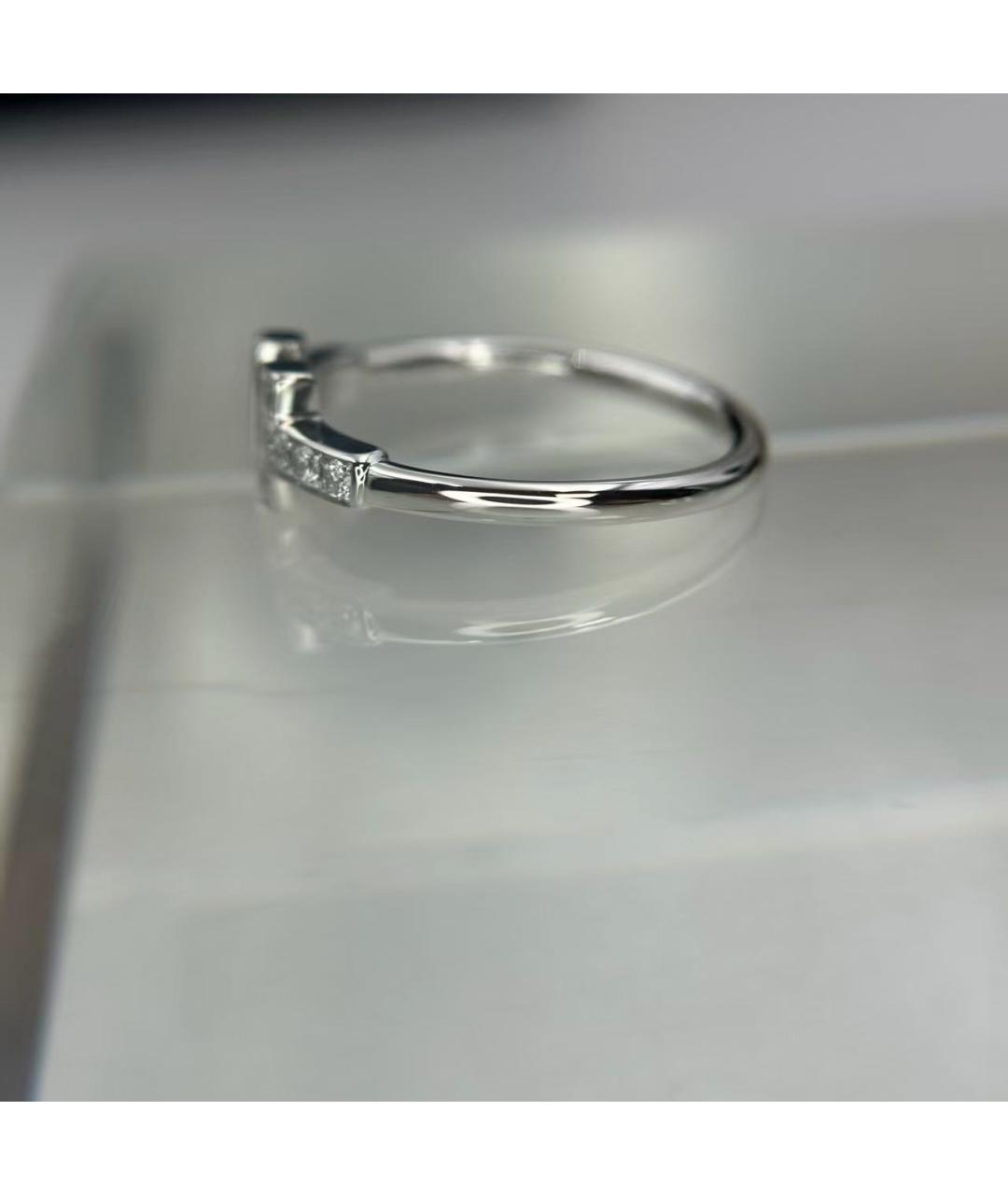 TIFFANY&CO Белое кольцо из белого золота, фото 3