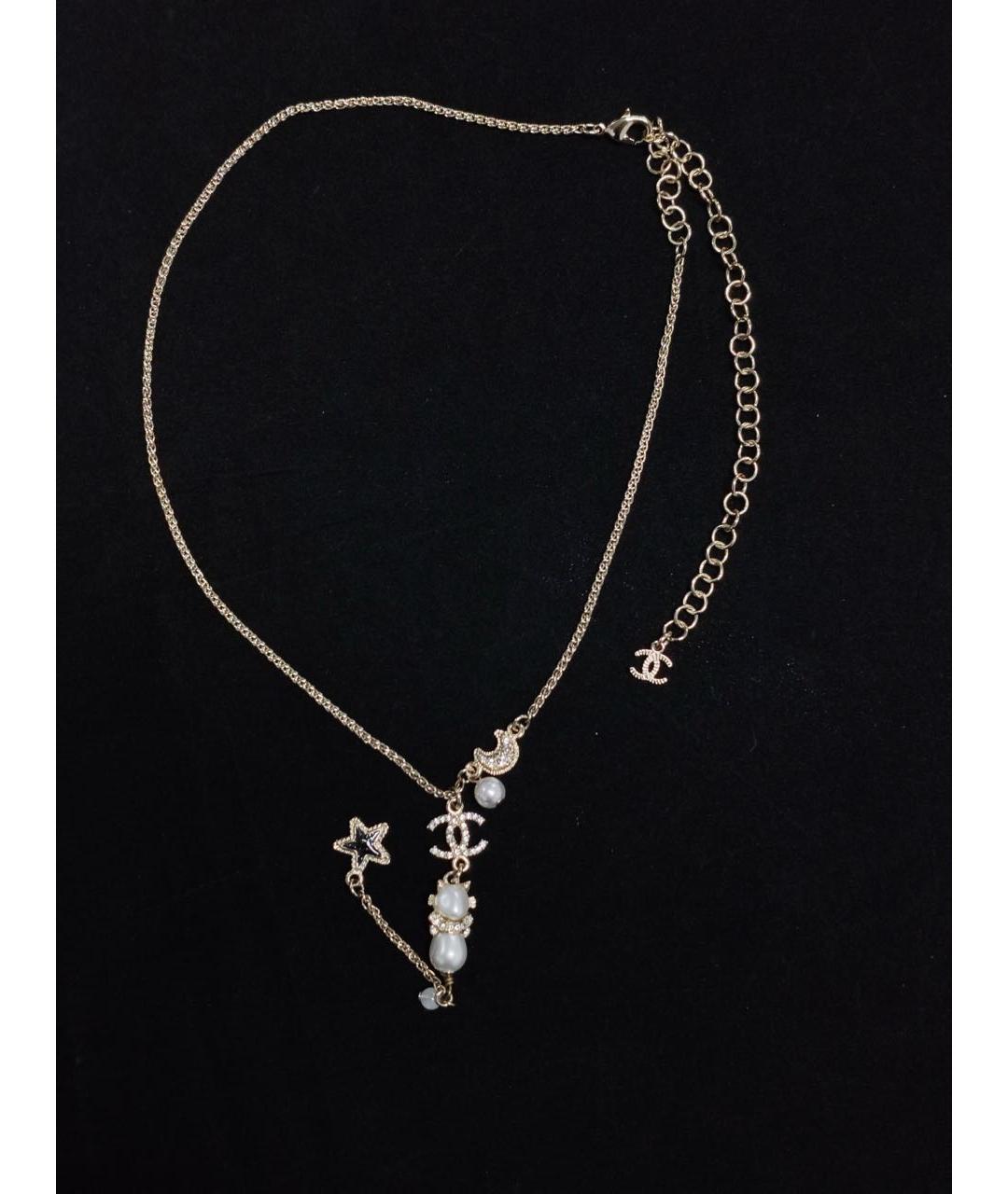 CHANEL Золотое колье, фото 3