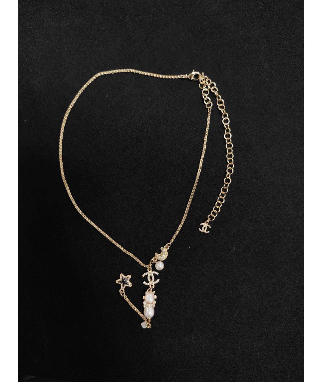 CHANEL Золотое колье, фото 2