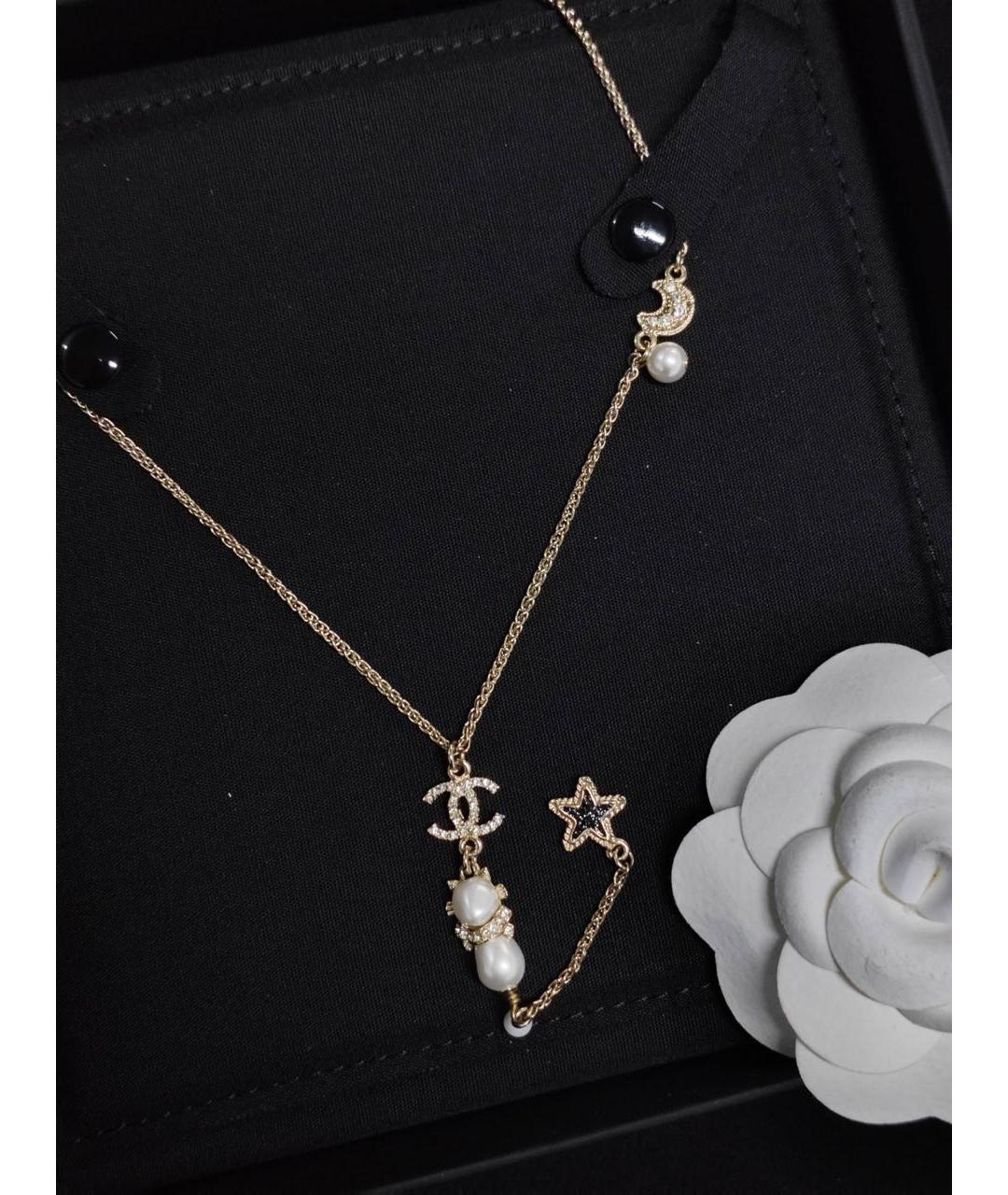 CHANEL Золотое колье, фото 6