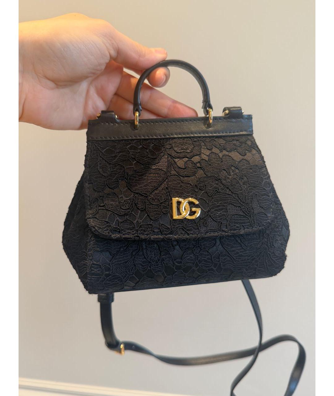 DOLCE&GABBANA Черная сумка, фото 8