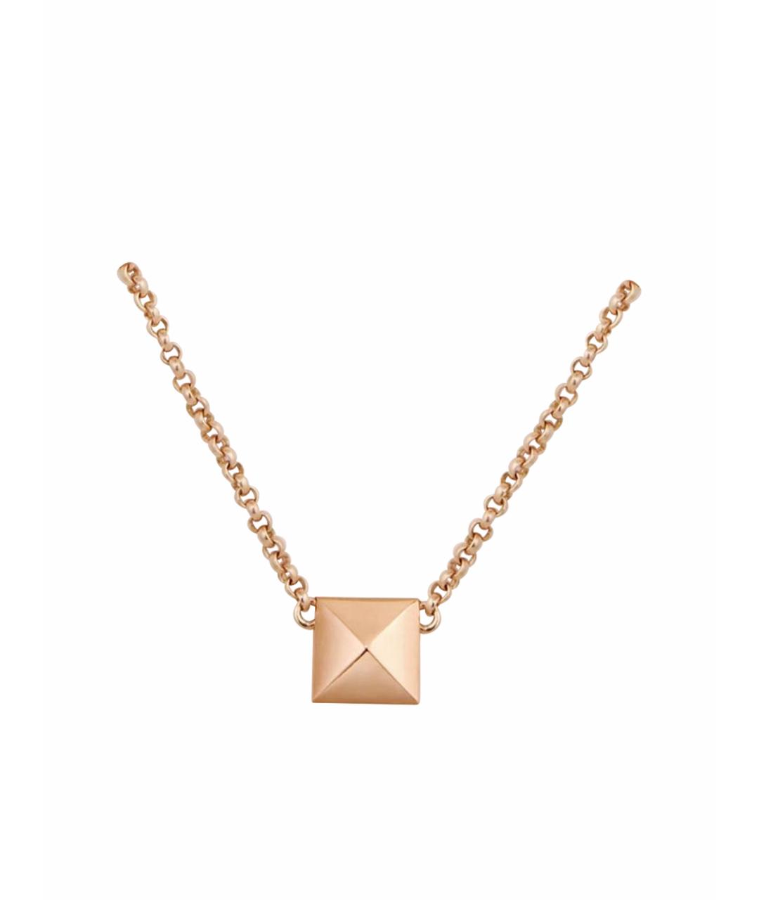 HERMES Розовое колье из розового золота, фото 1