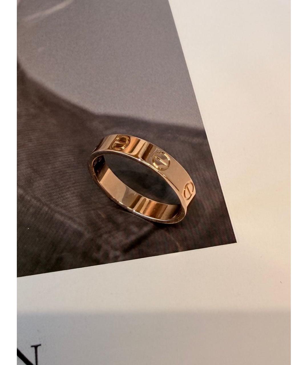 CARTIER Золотое кольцо из розового золота, фото 5