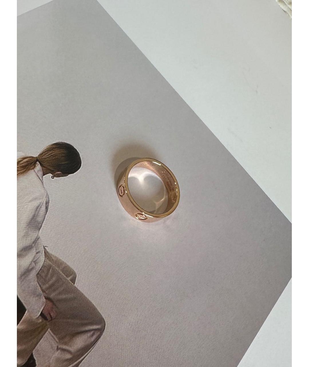 CARTIER Золотое кольцо из розового золота, фото 3