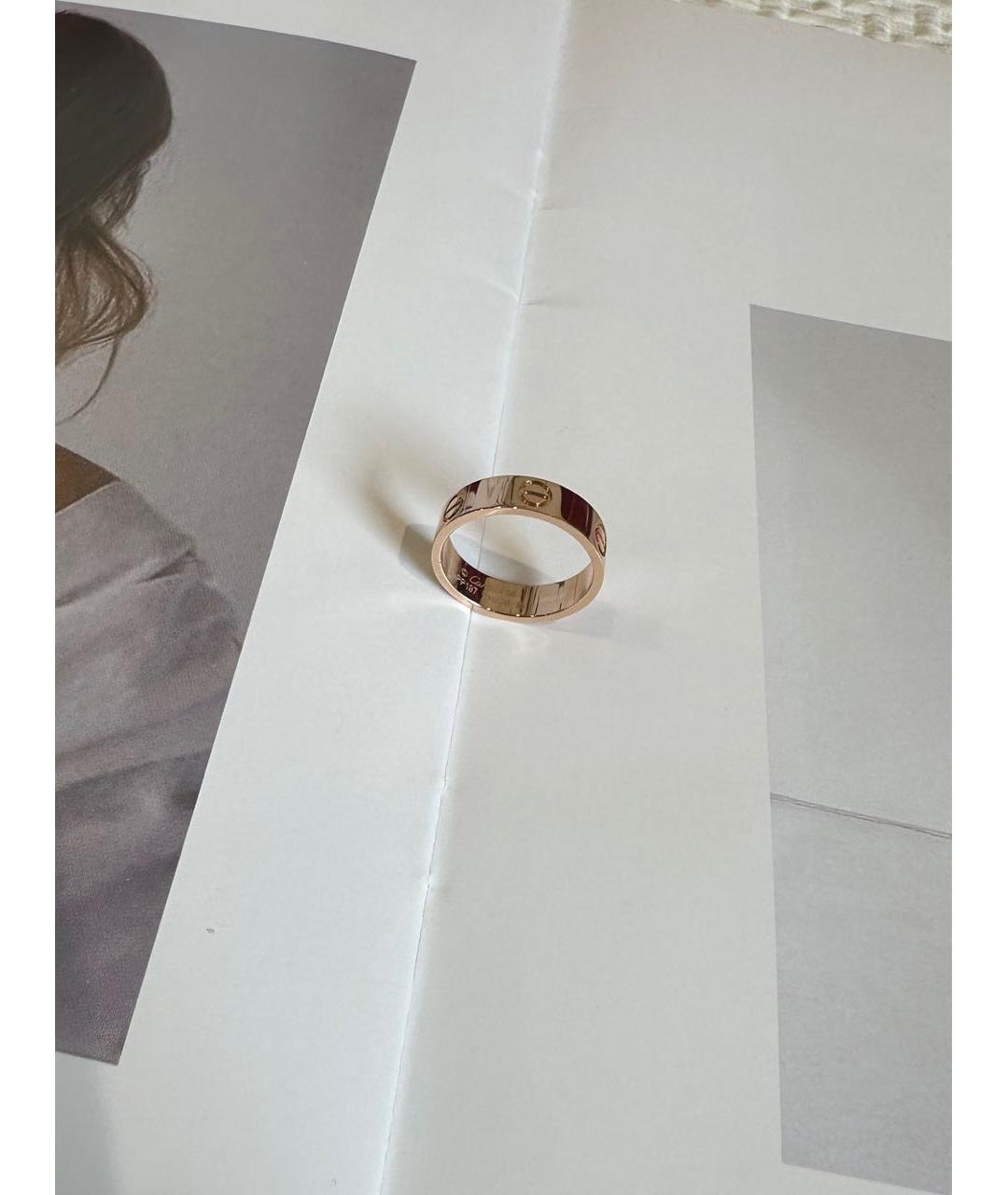 CARTIER Золотое кольцо из розового золота, фото 2