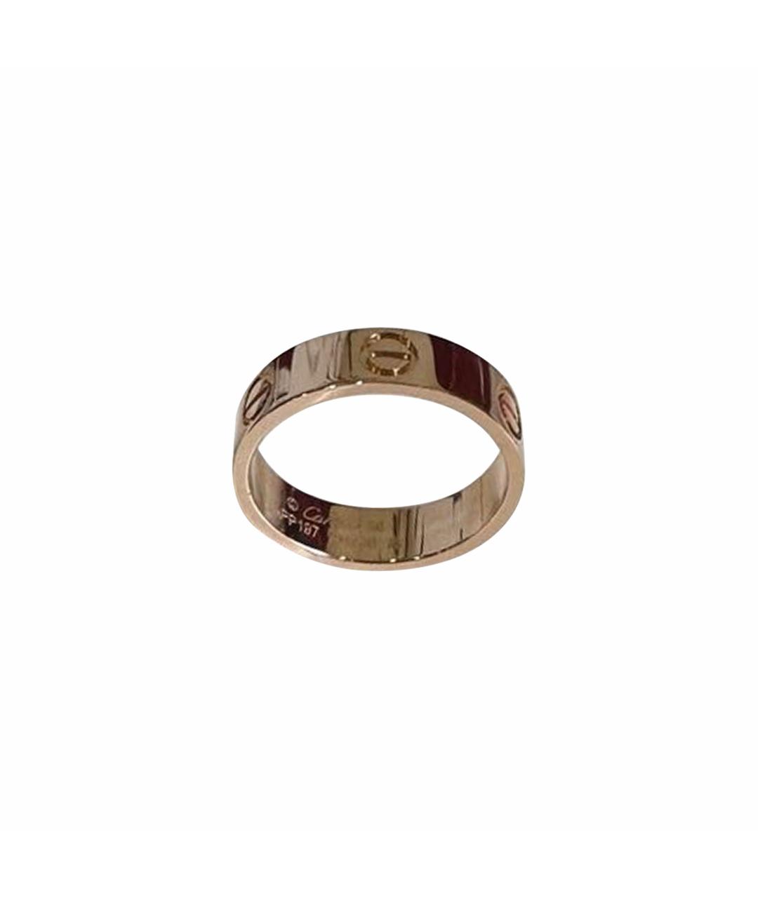 CARTIER Золотое кольцо из розового золота, фото 1