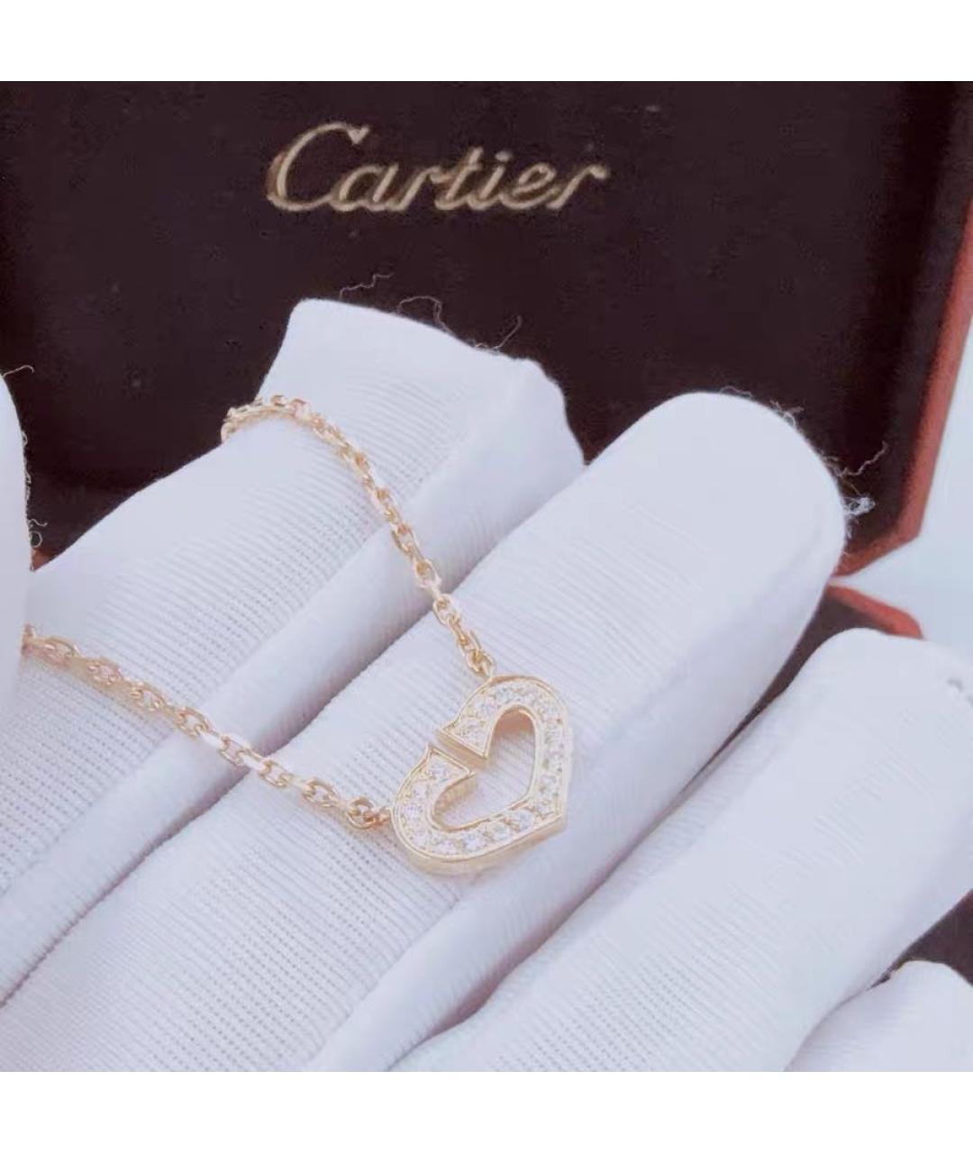CARTIER Розовое колье из розового золота, фото 4