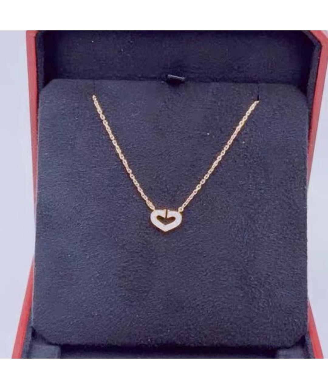 CARTIER Розовое колье из розового золота, фото 2