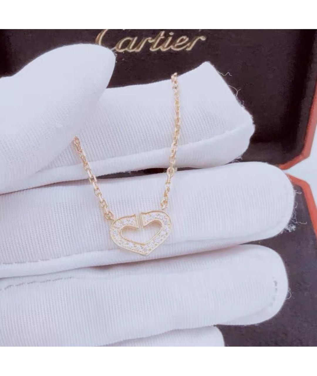 CARTIER Розовое колье из розового золота, фото 3