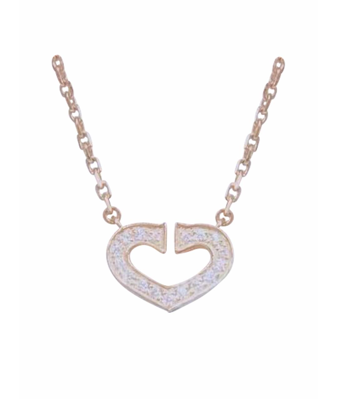 CARTIER Розовое колье из розового золота, фото 1