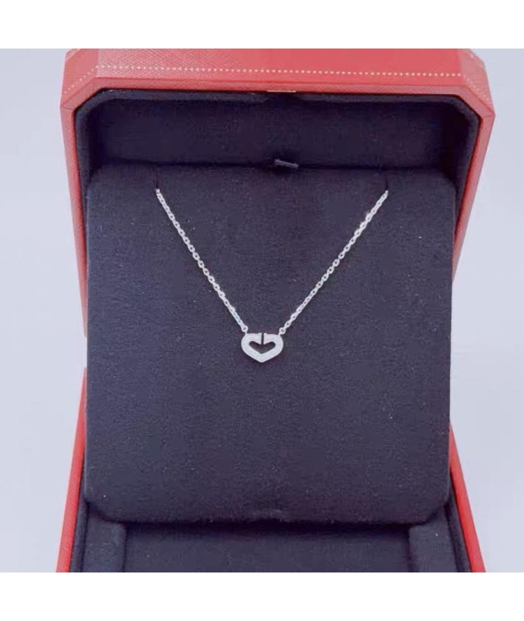 CARTIER Белое колье из белого золота, фото 7