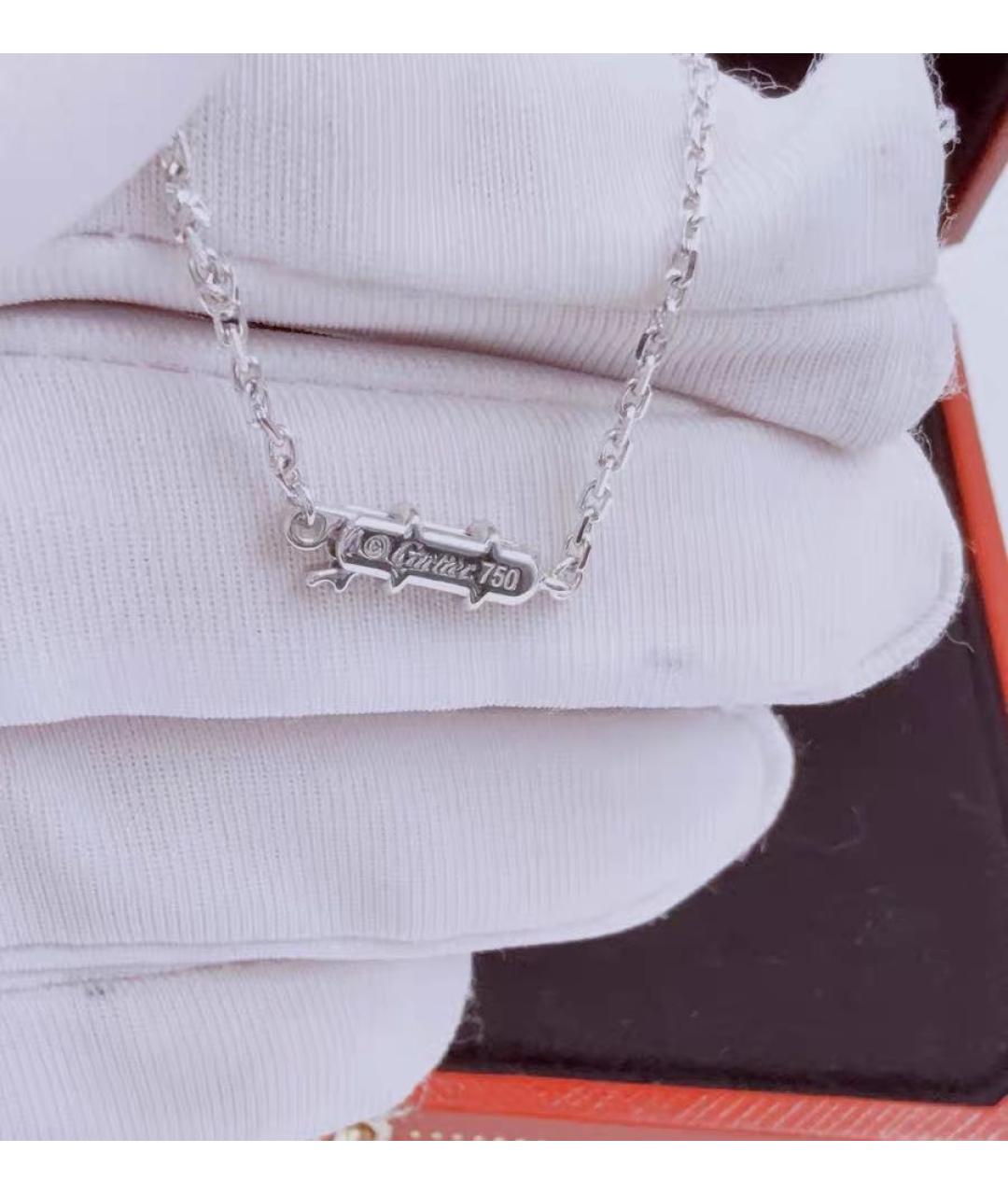 CARTIER Белое колье из белого золота, фото 6