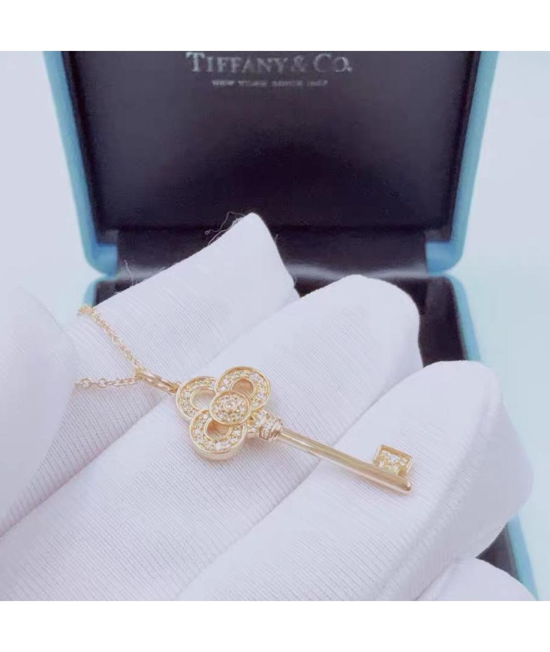 TIFFANY&CO Желтое колье из желтого золота, фото 5