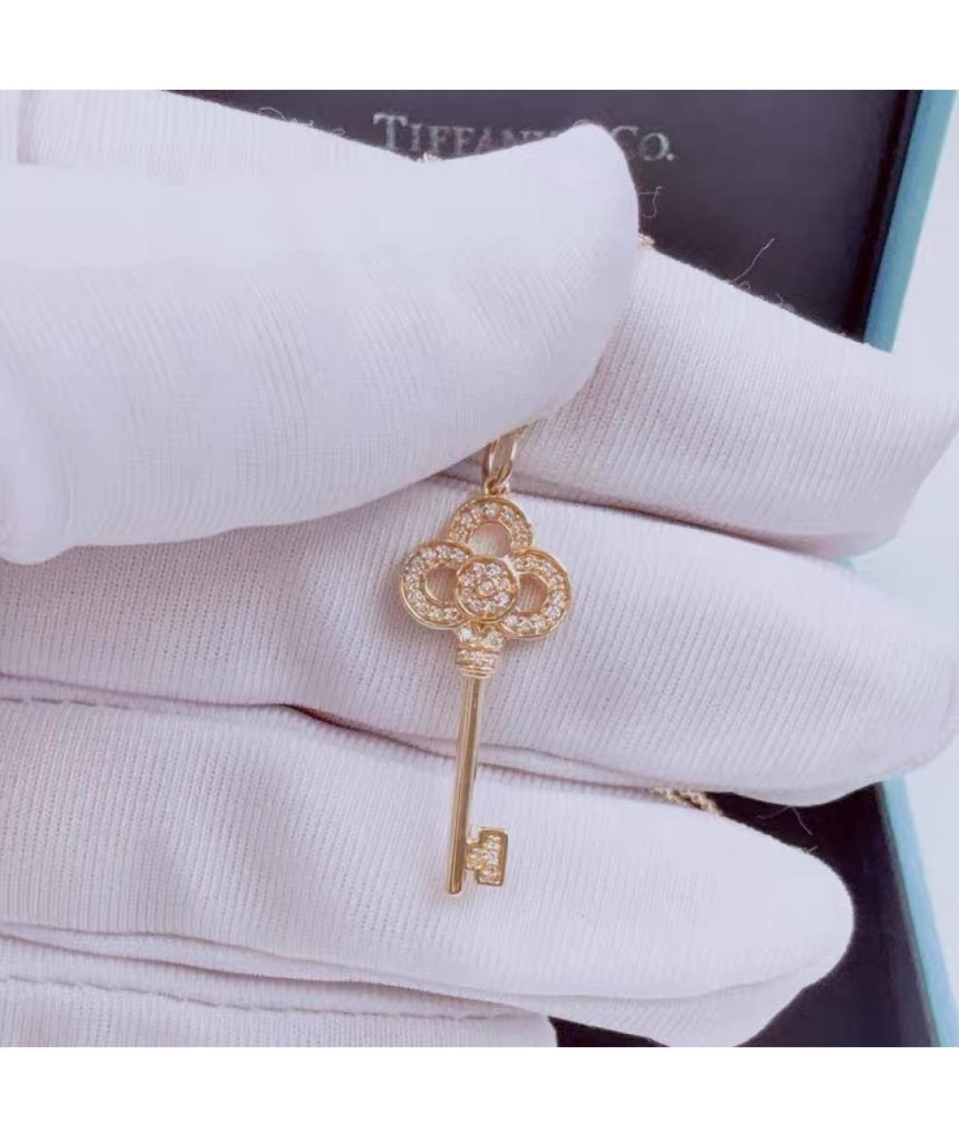 TIFFANY&CO Желтое колье из желтого золота, фото 4