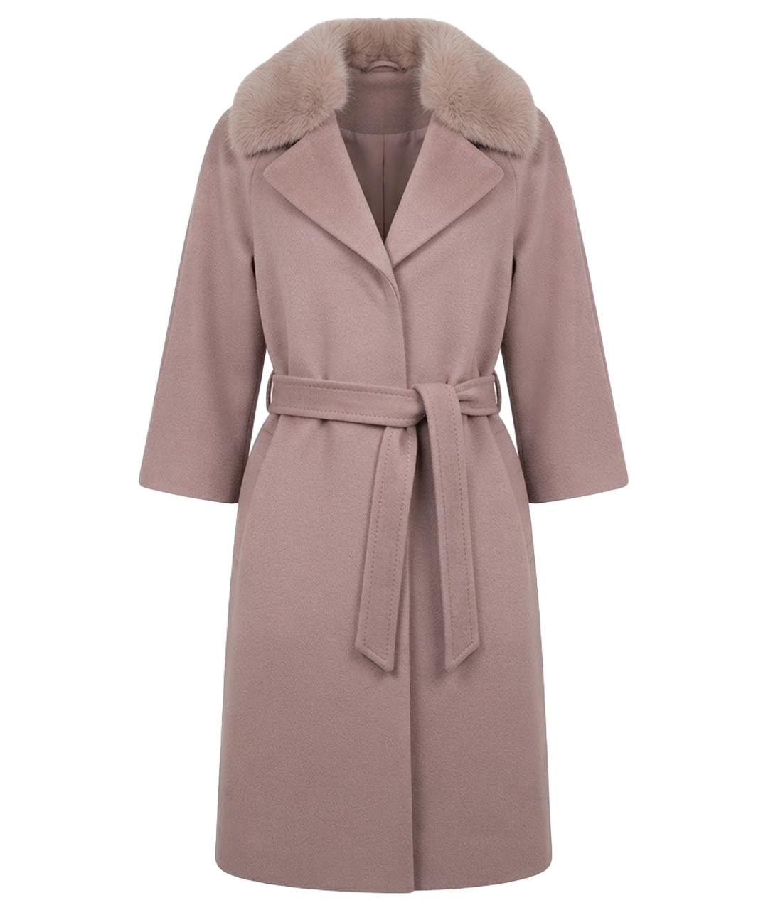 MAX MARA STUDIO Бежевое кашемировое пальто, фото 1