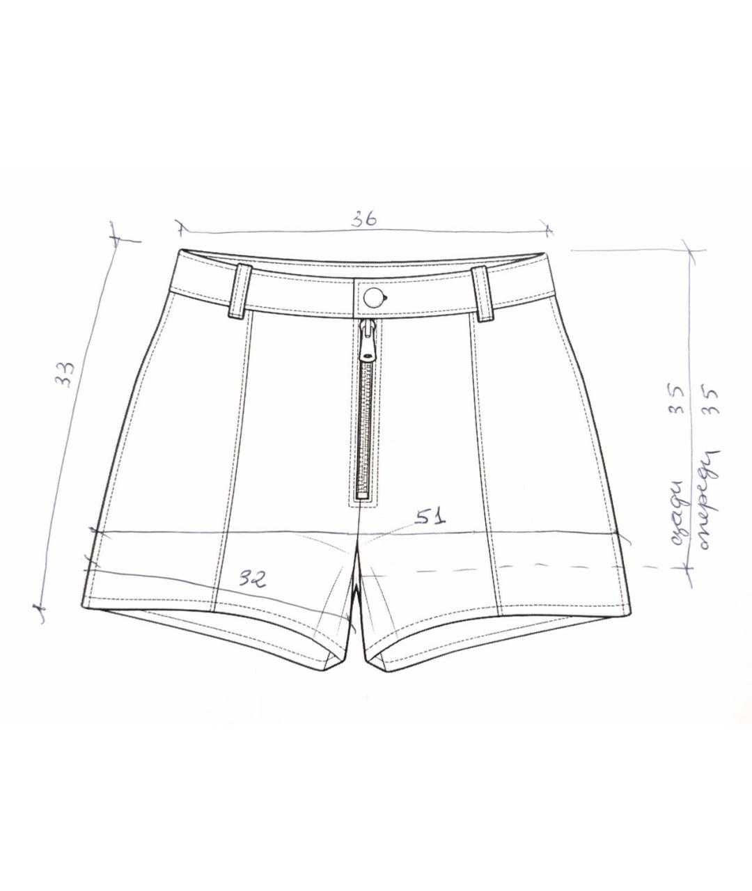 3.1 PHILLIP LIM Черные кожаные шорты, фото 8
