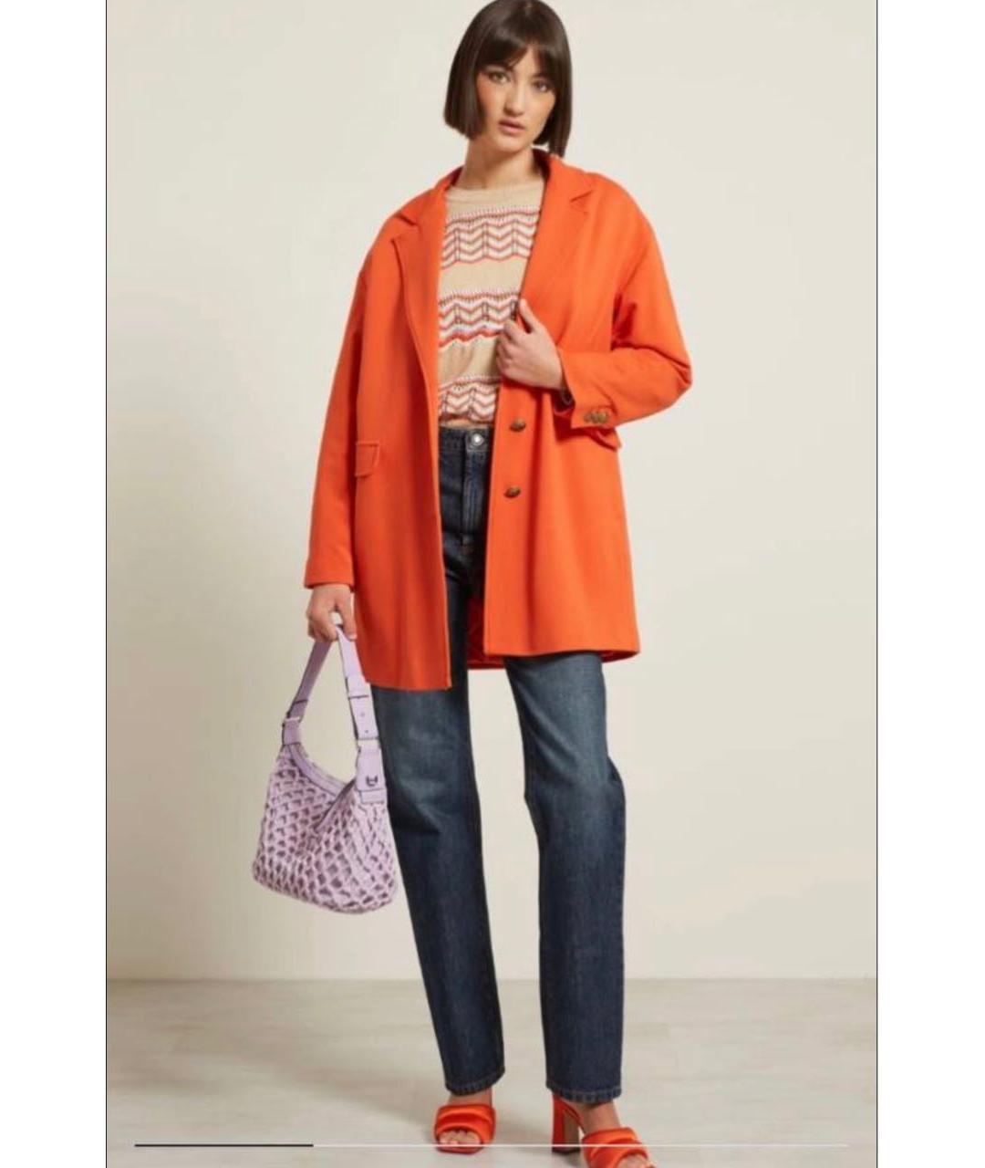 'S MAX MARA Оранжевое пальто, фото 6