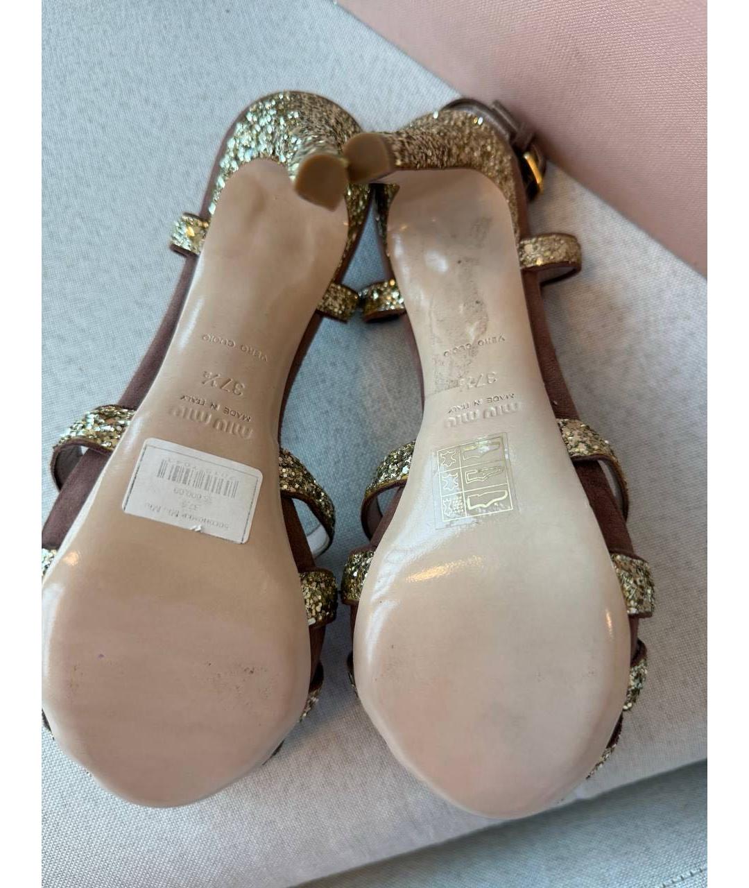 MIU MIU Босоножки, фото 3