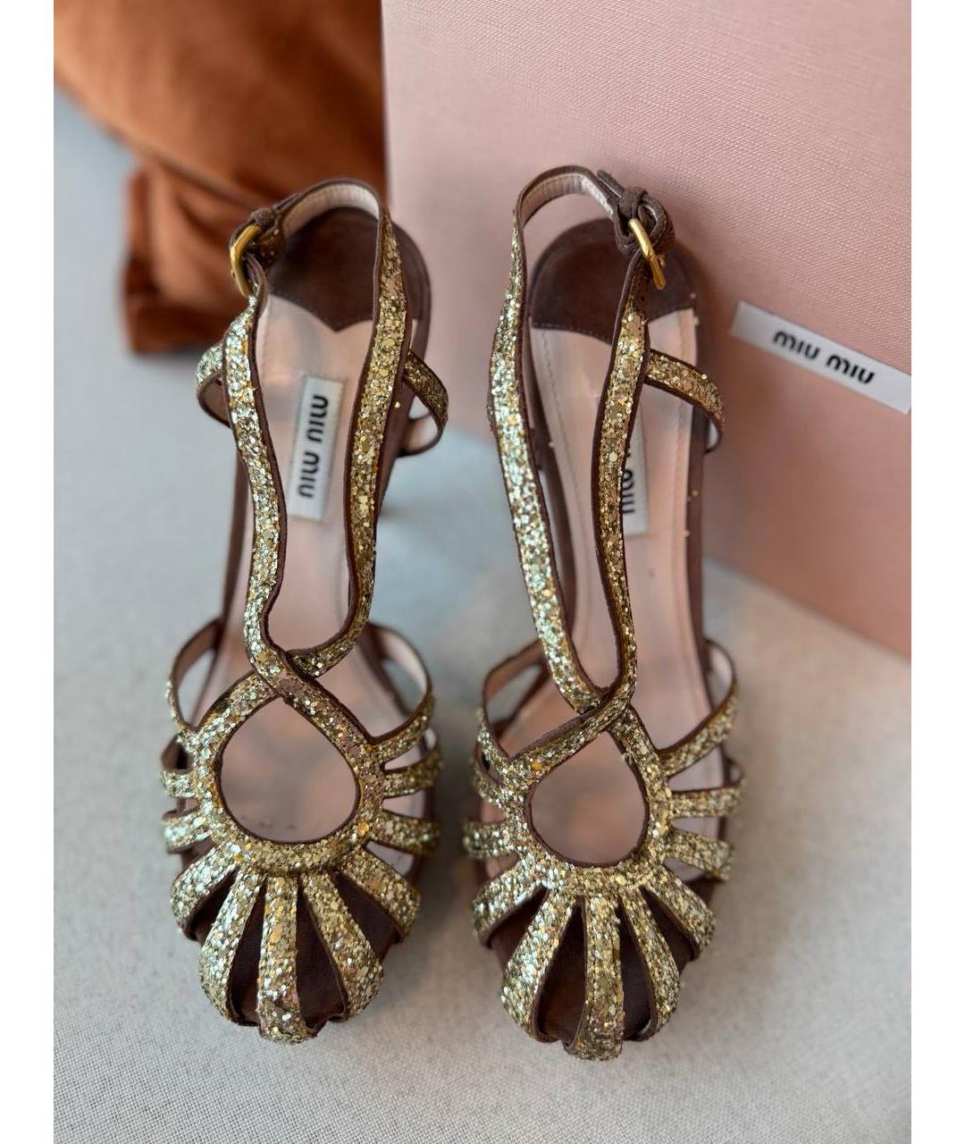 MIU MIU Босоножки, фото 2