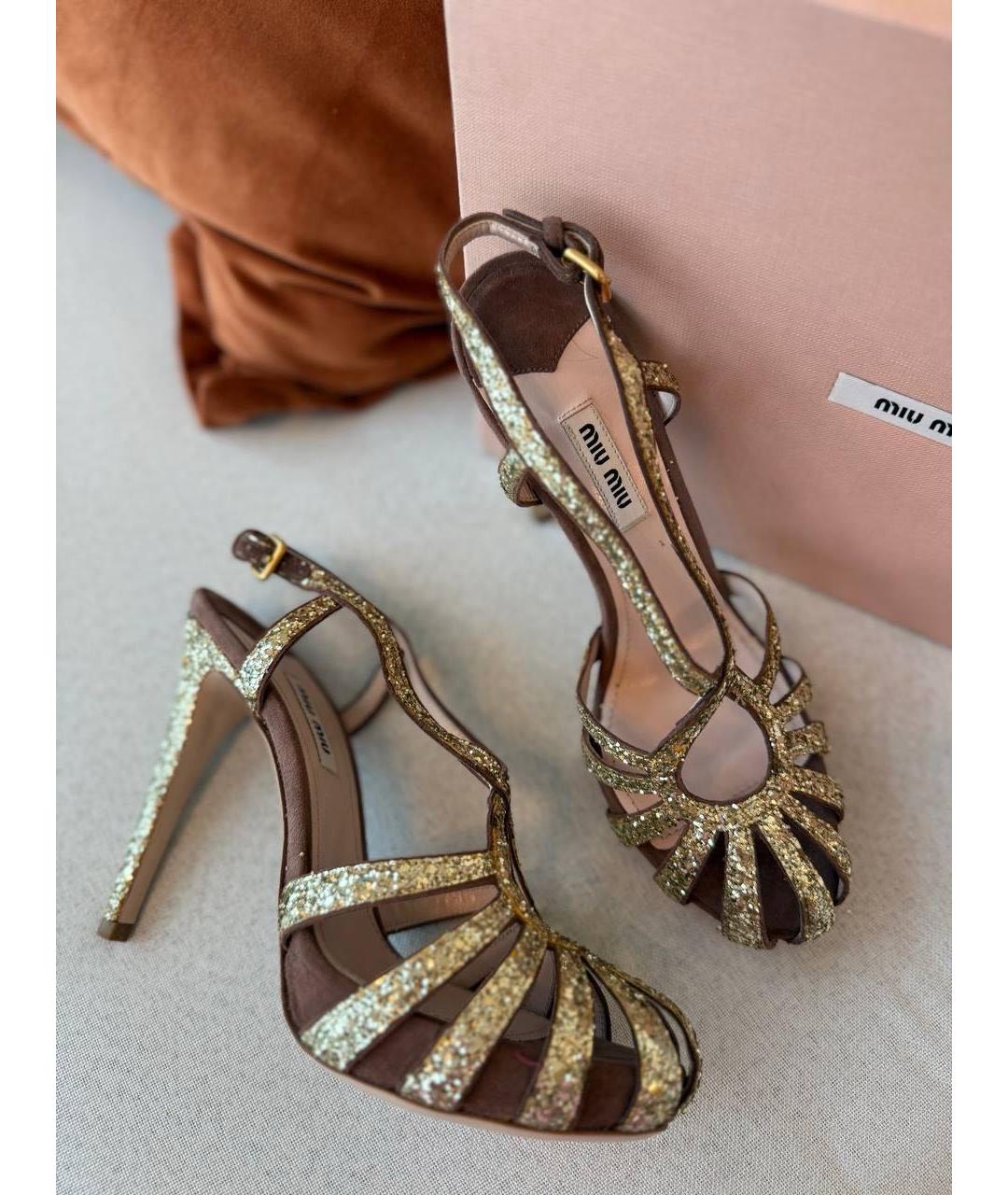 MIU MIU Босоножки, фото 9