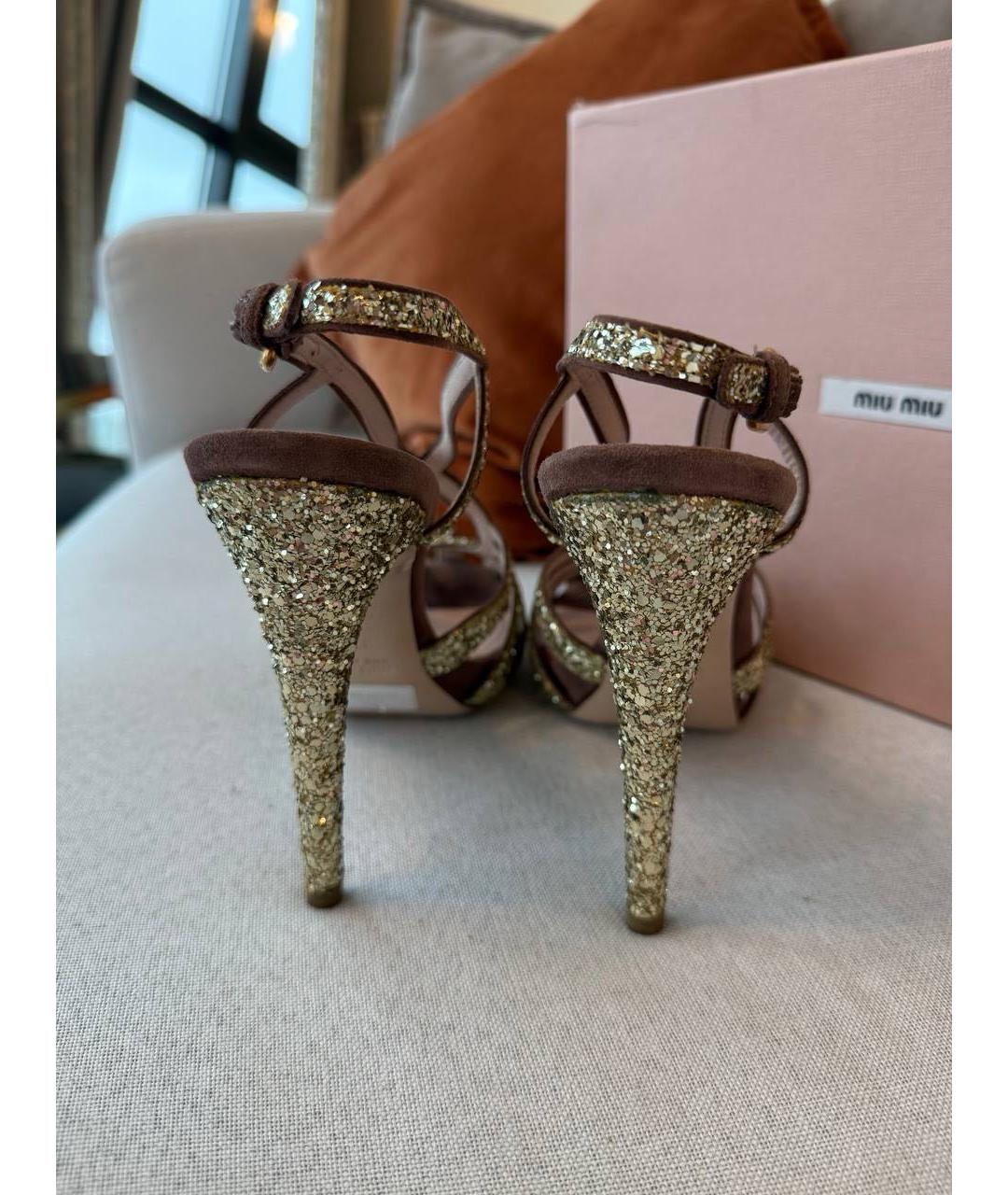 MIU MIU Босоножки, фото 4