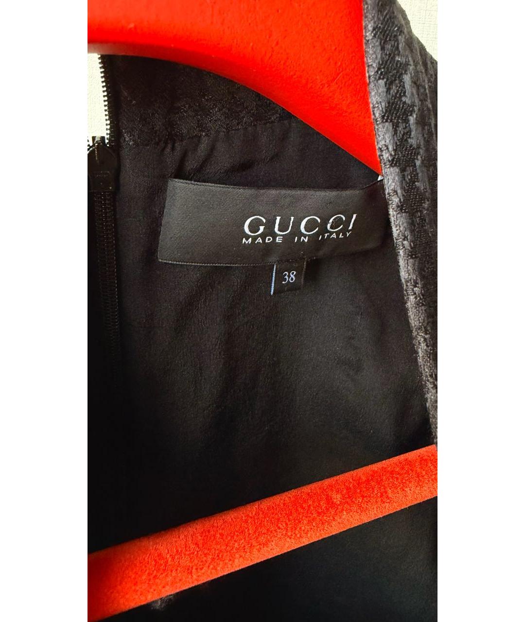 GUCCI Черное повседневное платье, фото 3