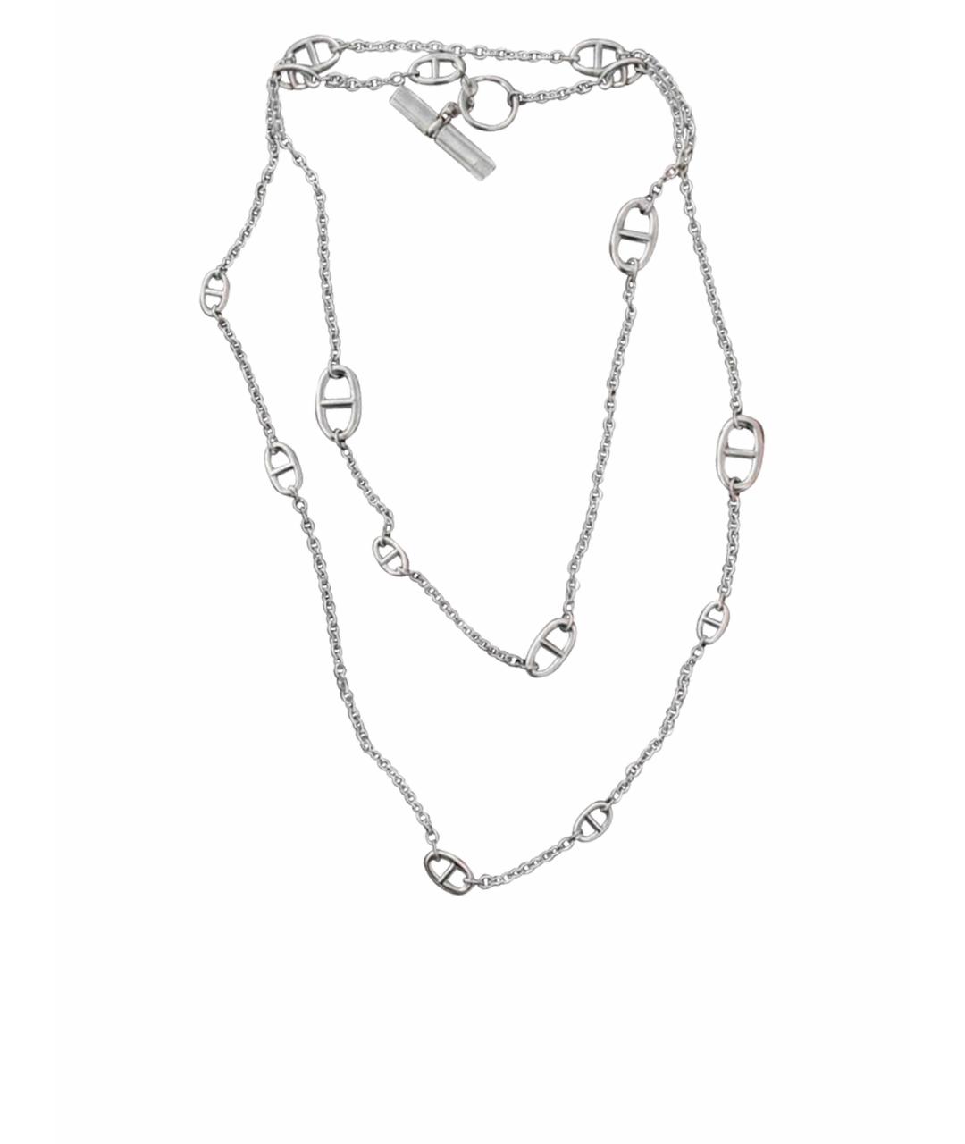 HERMES Серебряная серебряная цепочка, фото 1