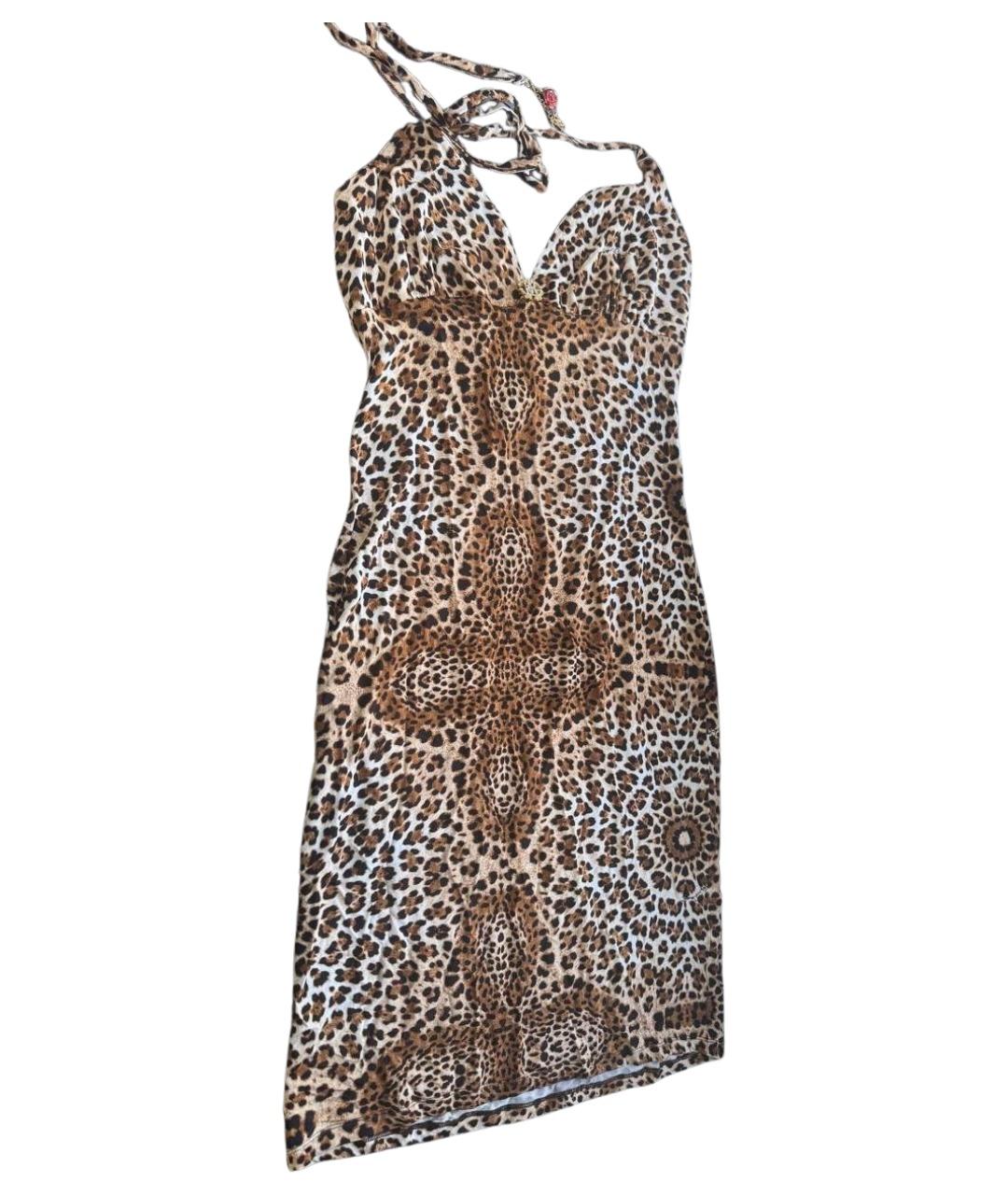 ROBERTO CAVALLI Хлопко-эластановое вечернее платье, фото 1