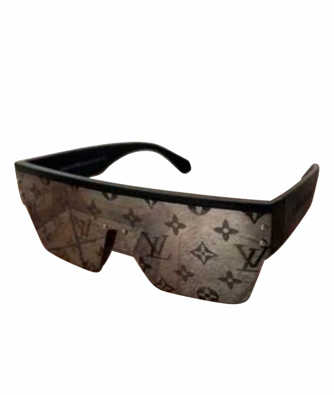 LOUIS VUITTON Черные пластиковые солнцезащитные очки, фото 1