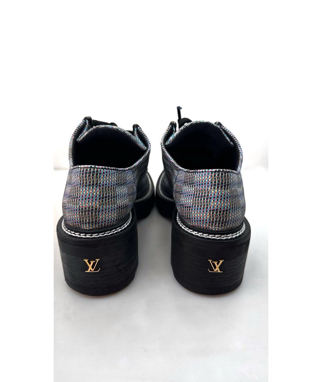 LOUIS VUITTON Мульти кожаные брогги и оксфорды, фото 4
