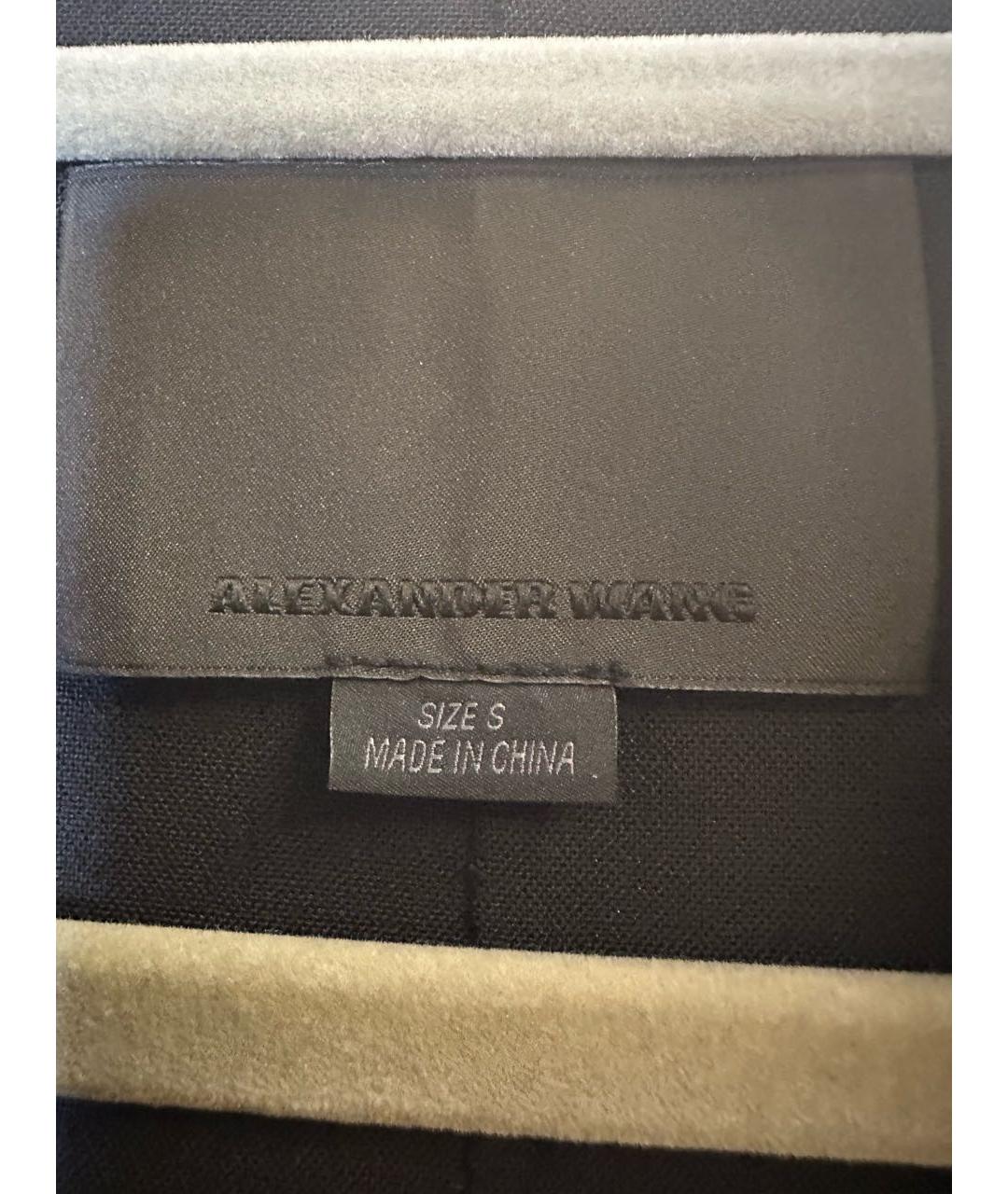 ALEXANDER WANG Черный шерстяной жилет, фото 3