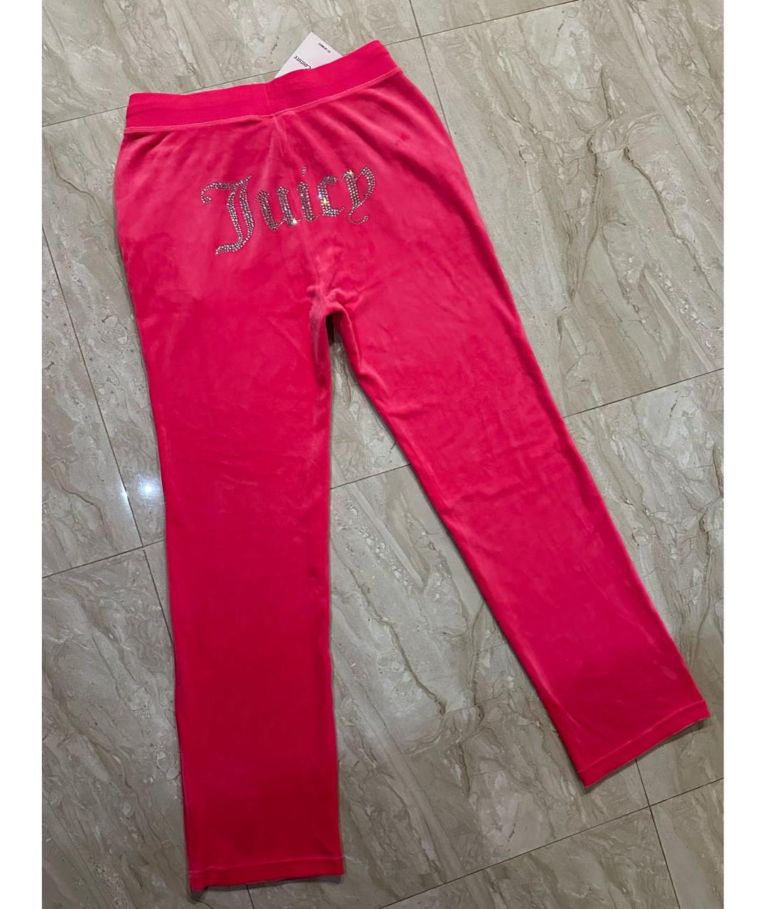 JUICY COUTURE Фуксия велюровый спортивные костюмы, фото 7