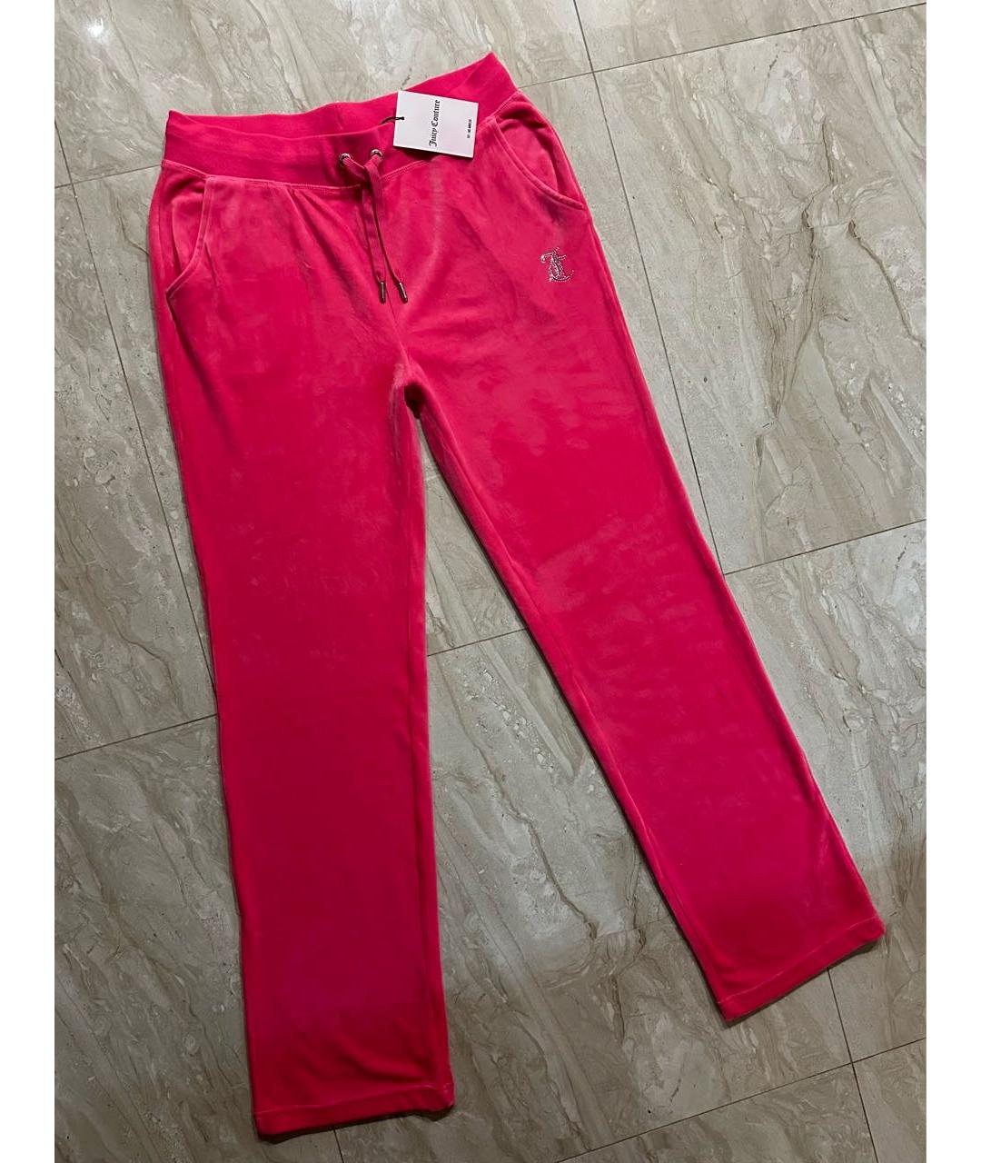 JUICY COUTURE Фуксия велюровый спортивные костюмы, фото 6