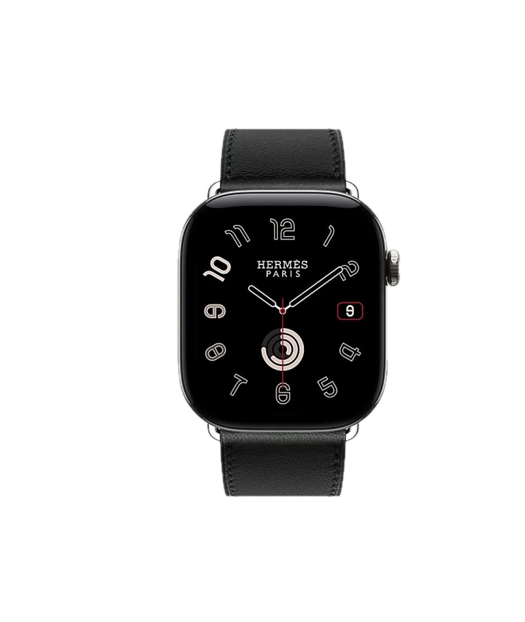 HERMES Серые титановые часы, фото 5