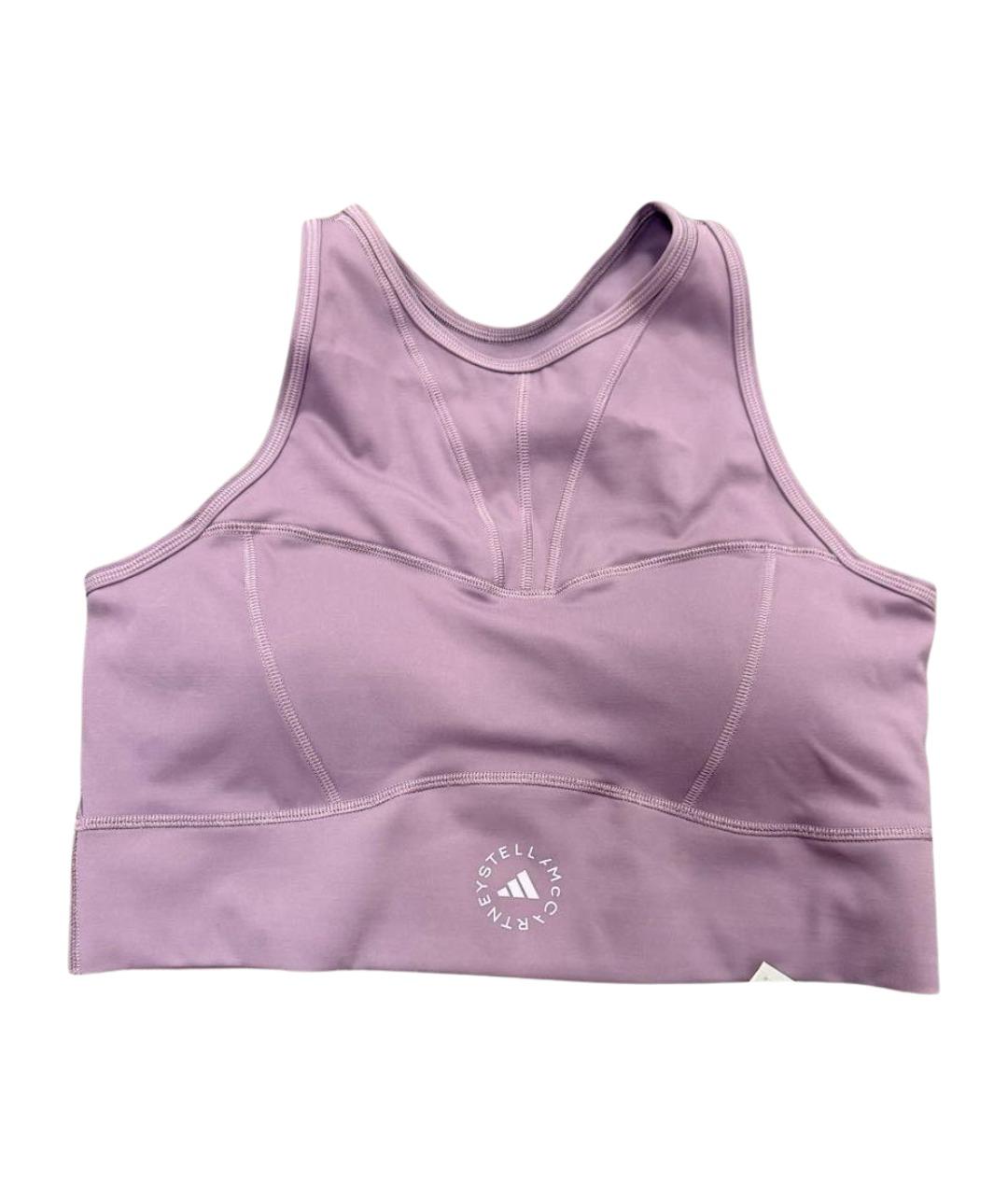 ADIDAS BY STELLA MCCARTNEY Розовая нейлоновая майка, фото 1